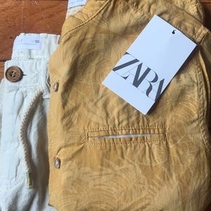 Boys soft linen Zara set